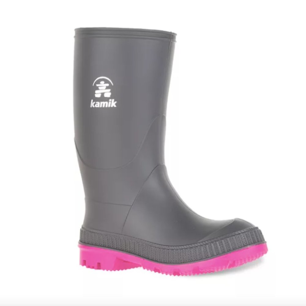 Kamik Stomp Kids' Waterproof Rain Boots